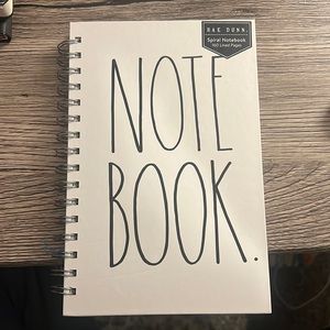Rae Dunn notebook